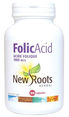 Folic Acid New Roots 1000 mcg